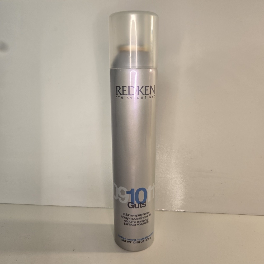 Redken Collection GUTS 10 Volume Spray Foam Volume Mousse Medium Control NEW‎